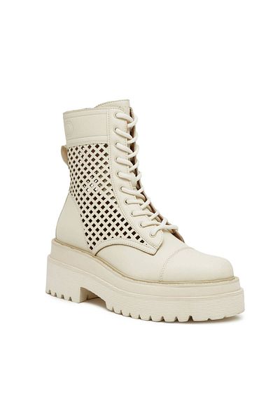 Liu Jo PURPLE 34 ankle boots with leather inserts