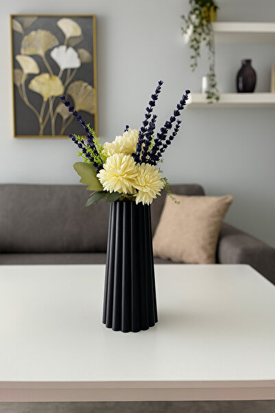 Asel Dekoratif Vazo (çiçekler fiyata dahil değildir)