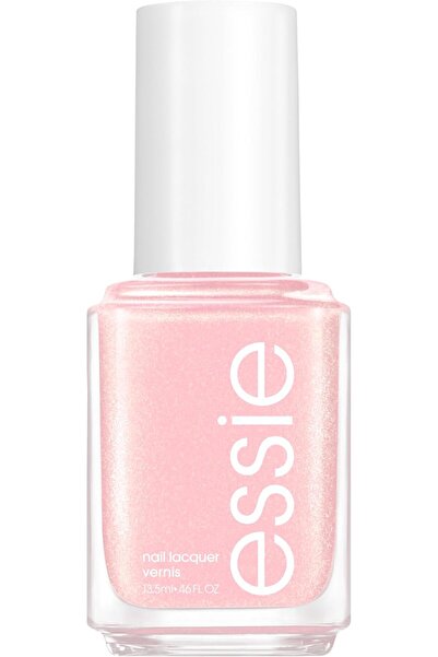 ESSİE طلاء أظافر بجودة الصالون، وردي شفاف لامع - فتاة عيد الميلاد
