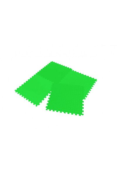 Evelise Puzzle rug 4 pieces 60x60 cm, 12 mm, green