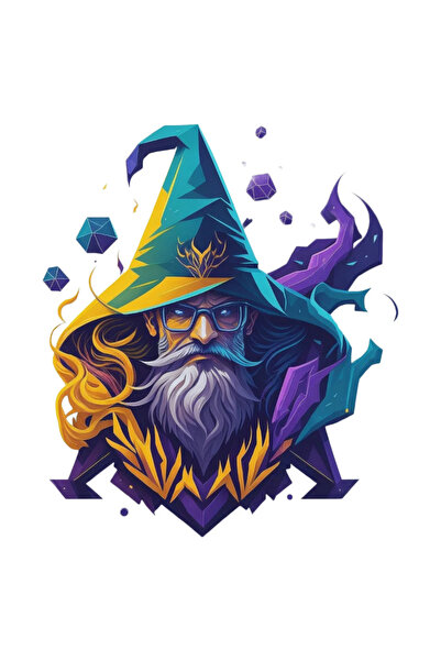 INOVATIX Set de 8 piese, autocolant Vrăjitorul din OZ, INOVATIX®. 6 cm