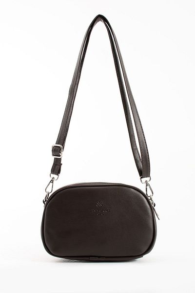 H&D COLLECTİON Мека кожена много практична малка чанта за рамо и през рамо с 3 отделения 1423