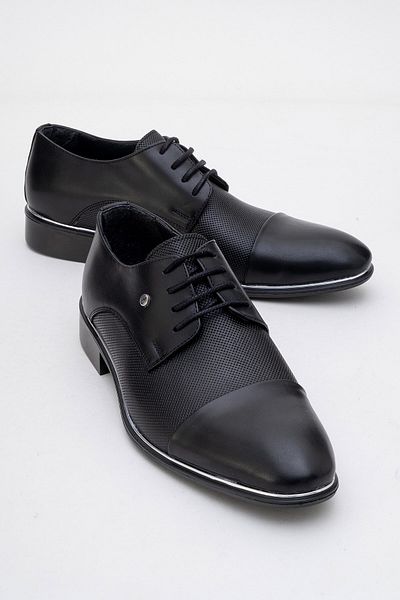depderi Classic Men's Patent Leather Evening Dress Shoes Suitable for Groom and Suit