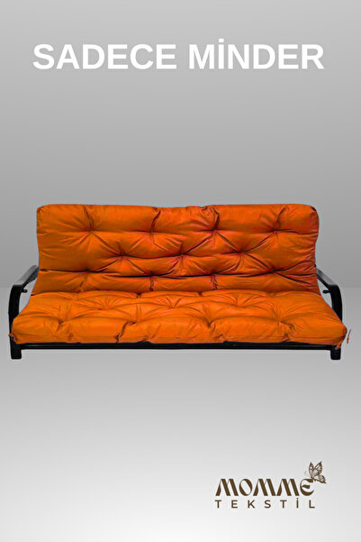 MoMMe Bank Minderi Bahçe Minderi Salıncak Minderi 50x150 Cm TURUNCU