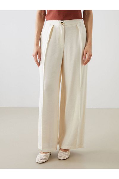 LC Waikiki New Season Elastic Waist Modal Blend Women's Trousers - S5Q594Z8