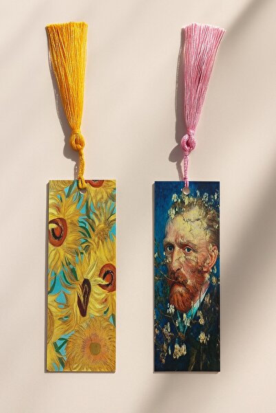 YLDZ صورة فان جوخ - دعامة صلبة مطبوعة بزخارف زهور عباد الشمس من فان جوخ