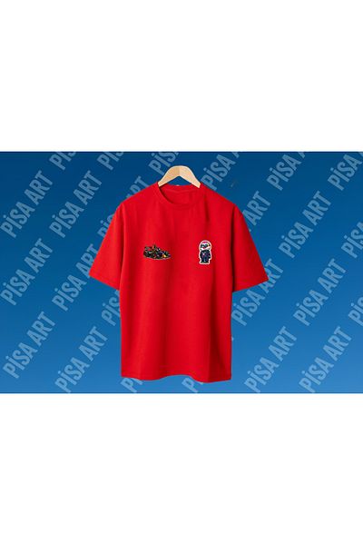 Pisa Art Max Verstapen X Formula 1 Car Custom Design Unisex T-Shirt
