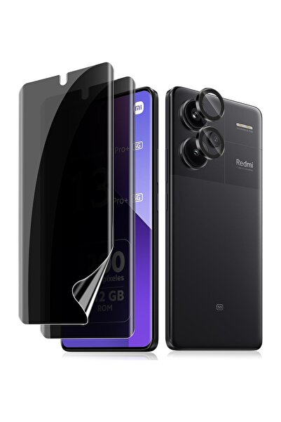 aheaks Xiaomi Redmi Note 13 Pro Plus 5G Hayalet Ekran Koruyucu İnce Jelatin v...