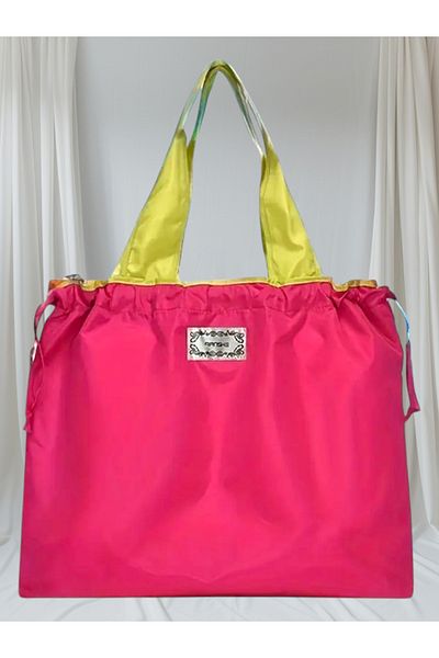 ORGANICYOU Huixian Durable Pvc Shopping Bag with Foldable Drawstring Design - High Quality