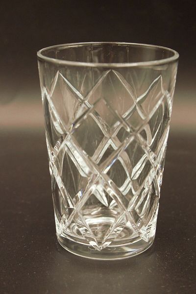 Paşabahçe Cutout Polo Patterned Water Glass