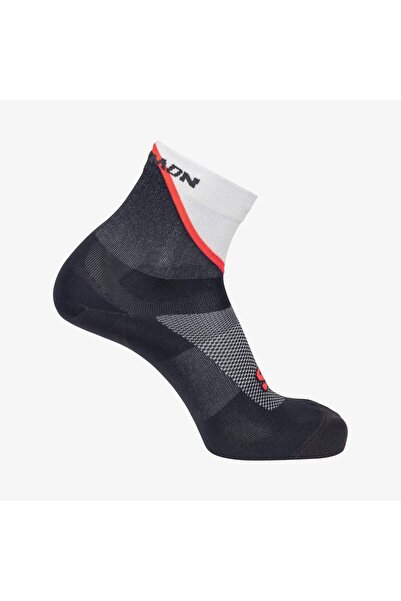 Salomon Pulse Ankle Dx+Sx Unisex Socks Icicle-Nine Iron-Neon Flame Lc2625800
