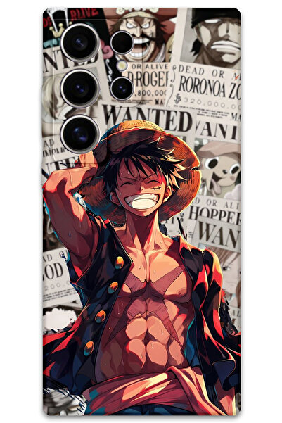 Gramaphone Galaxy S25 Ultra Uyumlu Anime Desenli Telefon Kılıfı + Ekran Koruy...