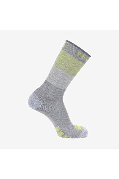 Salomon Predict Crew Dx+Sx Unisex Socks Lunar Rock Lc1555400