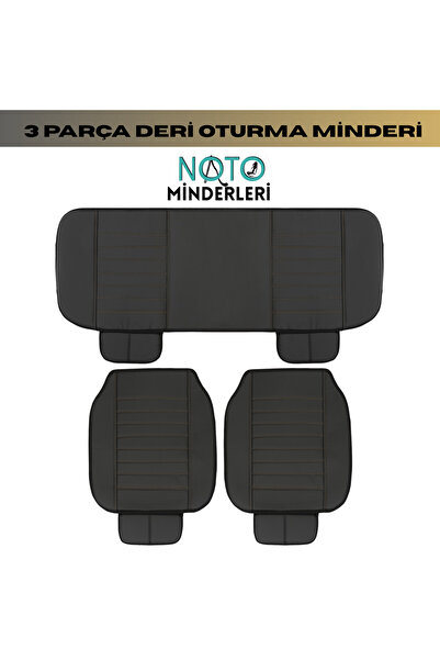 NATOCONCEPT مجموعة وسائد جلدية متوافقة مع جميع السيارات - وسائد جلدية للمقعد ...