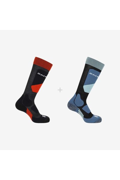 Salomon S/ACCESS JR 2 PACK Детски чорапи Черни LC2168700