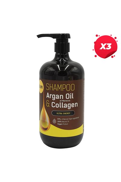 Bio X3 - BIO NATURELL SHAMPOO 946ML ARGAN OIL & COLLAGEN