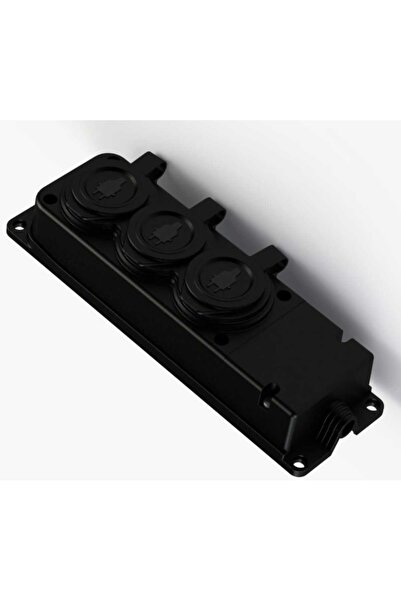 Bylion 1X16A KAUÇUK ÜÇLÜ GRUP PRİZ