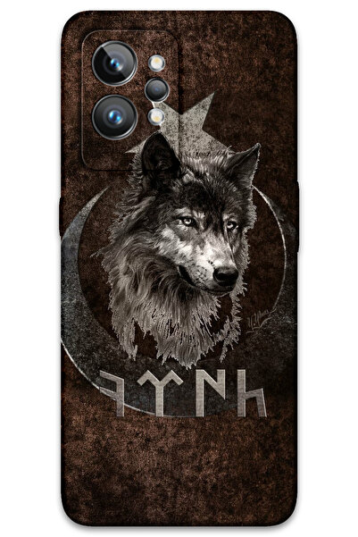 Gramaphone Realme GT 2 Uyumlu Türk Desenli Telefon Kılıfı + Ekran Koruyucu - ...