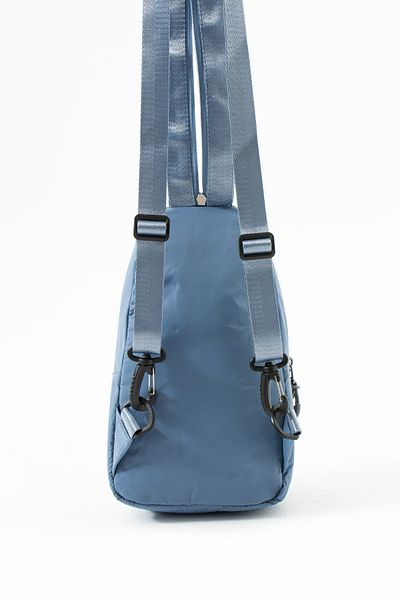 OLDSO Sanmorris Unisex Parachute Fabric Water Resistant 3 Compartment Body Bag with Crossbody and Backrest Strap 6005