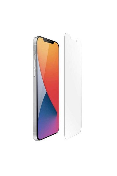 SIKS Folie de sticlă pentru iPhone 12 PRO MODEL 2, aplicare ușoară, anti-amprentă, duritate 9H