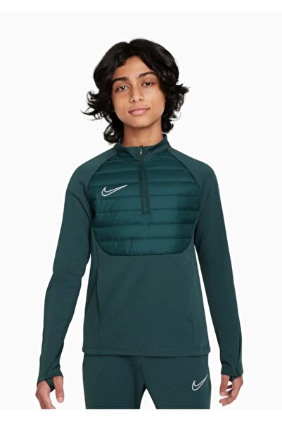 Nike Therma-Fit Academy Green Children's Sweatshirt
