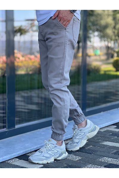 ElitWear Ανδρικό τζιν παντελόνι Comfort Lycra με ελαστικό πόδι