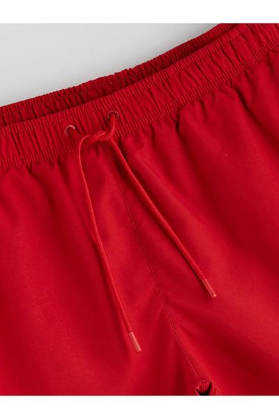 LC Waikiki Xside red short length men's swim shorts