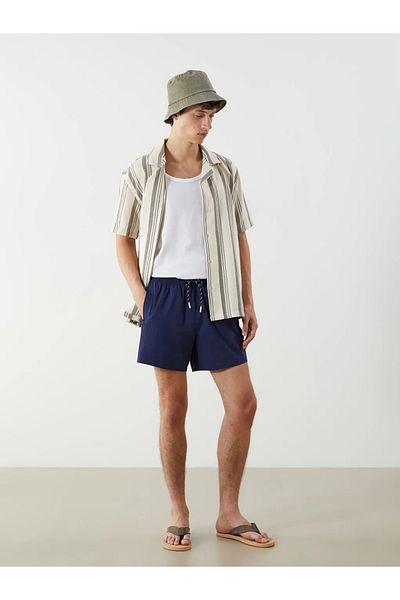 LC Waikiki Ανδρικό μαγιό XSIDE Navy Blue Short Basic