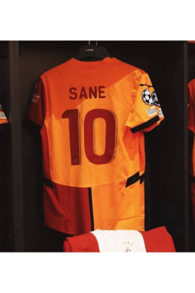 Alaturka Mix 5. Yıldızlı .g.alatas.ar.ay 2025 Sezonu Sane Baskılı Sarı-kırmız...