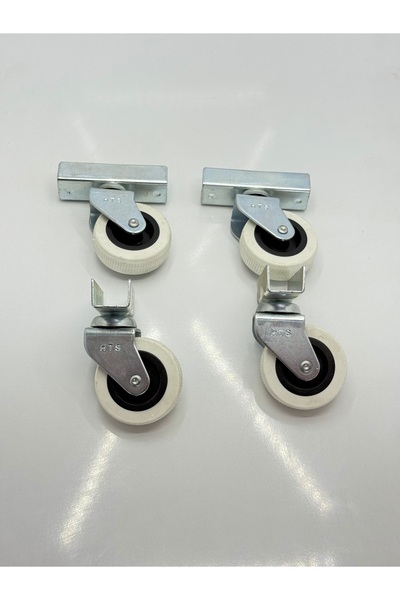 ERZURUMLUTEKNİK HTS 323 50x20mm UZUN U TABLALI MASA TEKERİ