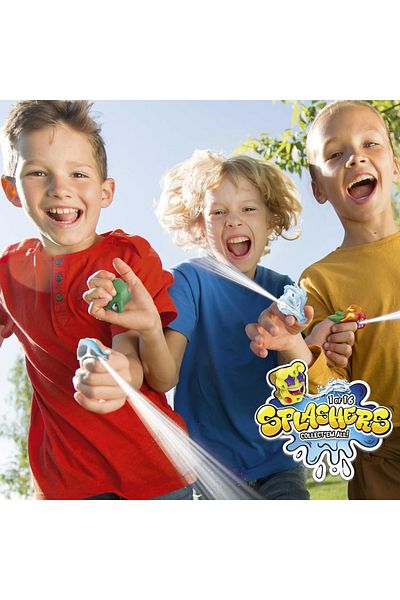 TOYFEST 2 Pcs Surprise Splashers Fill & Squish! Tightness Stress Relief Soft Mini Water Gun