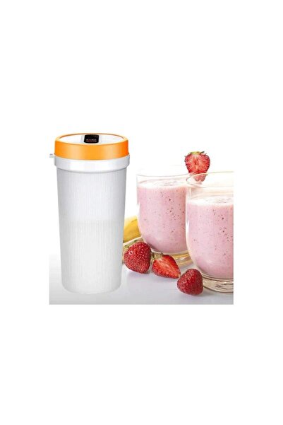 SIKS Mini blender portabil, compact SIKS, electric, încărcare USB, 4 lame, capacitate 300 ml