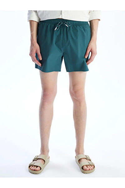 LC Waikiki Xside Green Short Length Basic Men's Swim Shorts