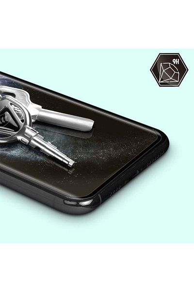 SIKS Folie de sticlă pentru iPhone 12 PRO, aplicare ușoară, anti-amprentă, duritate 9H, transparentă