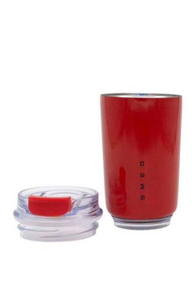 SMEG 320ML Beverage Cup Travel Portable Car Drinking Cup Stainless Steel Vacuum Leak Proof 320ML Cof