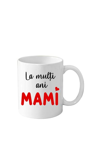 OEM Personalized mug for mom (Happy Birthday, Mommy!) white, 330 ml