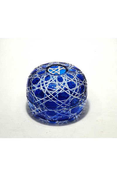 Kristal Market Suport pentru șervețele pentru prezentare decorativă de dimensiuni mici, realizat manual din cristal