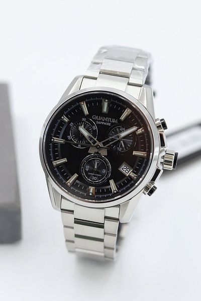 Quantum Sapphire Glass Steel Cord Men Wrist Watch Asw123-I1970Q
