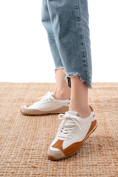 TB Terzi Bey Rs-02 Taba Garni Thin Sole Casual Sneakers
