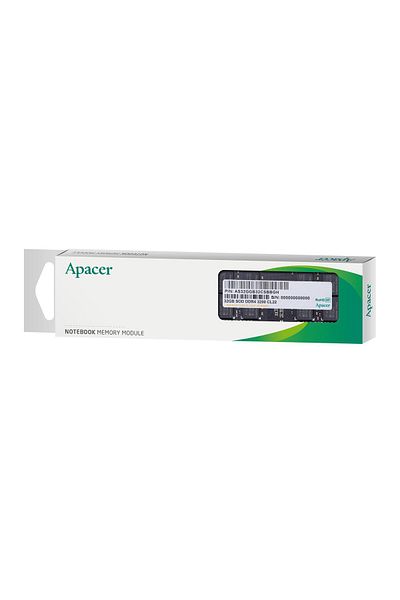 Apacer 32 جيجابايت 1x32 جيجابايت 3200 ميجا هرتز Cl22 Ddr4 ذاكرة الوصول العشوائي للكمبيوتر المحمول Sodımm (ES.32G21.PSI)