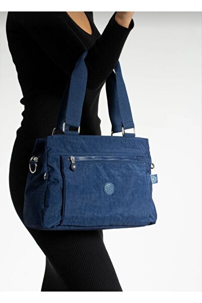 MEGA ÇANTA Women's Multi-Compartment Shoulder and Crossbody Bag a Quality (4A Size Book Suitable for School)