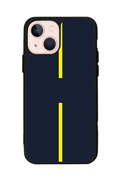Aksel Kılıf Apple iPhone 13 Mini Uyumlu Baskılı,Mat Siyah,Yumuşak Silikon, Ko...