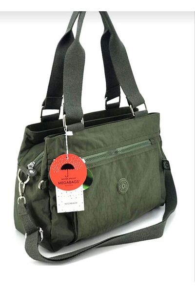 MEGA ÇANTA Women's Multi-Compartment Shoulder and Crossbody Bag a Quality (4A Size Book Suitable for School)