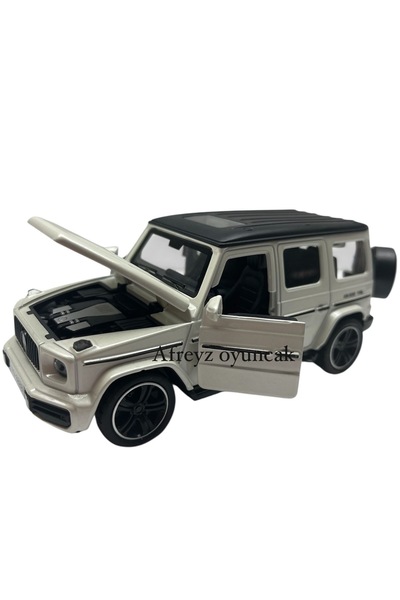 afreyz oyuncak Diecast,Metal Oyuncak Araba Mercedes G65 Jip Sesli Işıklı Çek ...