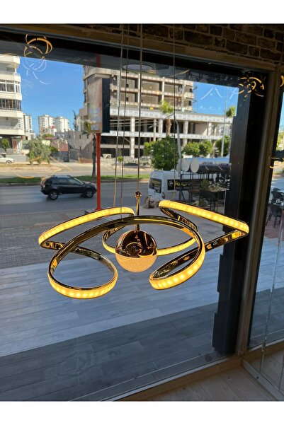 Modern Led Spiral Sarkıt Avize