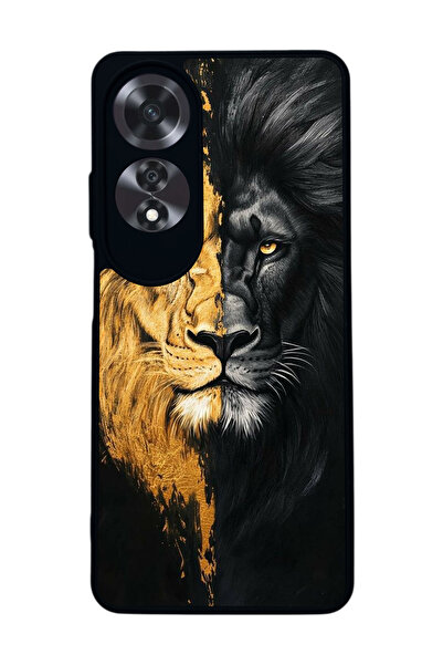 OPPO A60 Mat Siyah uyumlu Kılıf – Yumuşak Silikon, Koruyucu, Şok Emici Kapak