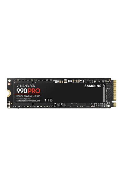 Samsung 990 Pro 1 تيرابايت 7450 ميجابايت-6900 ميجابايت/ثانية PCIE Gen 4.0 X4، Nvme 2.0 Mz-v9p1t0bw