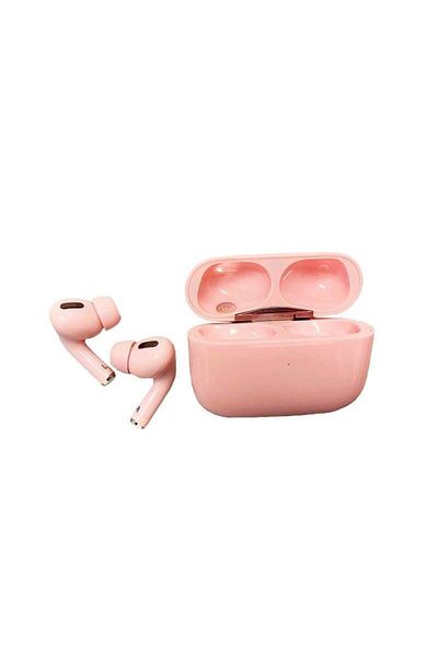 SIKS Căști wireless roz PRO cu design ergonomic, Bluetooth V5.0+, compatibile cu Android, iOS