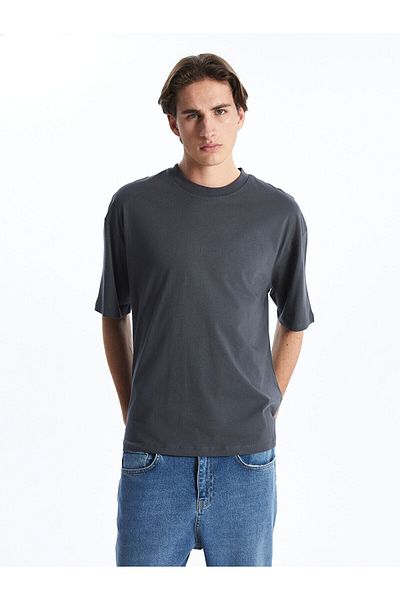 LC Waikiki Ανδρικό T-Shirt από βαμβακερό χτενισμένο λαιμό