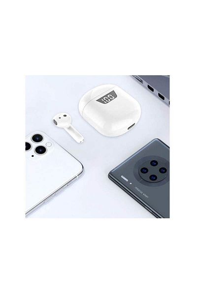 SIKS Căști Bluetooth wireless ®, cu microfon, afișaj LED, rezistente la apă și praf